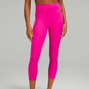 Sonic Pink lululemon align leggings 25” inseam